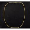 Image 1 : 18 Inch 18K Snake Chain