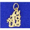 Image 1 : Diamond Cut #1 Mom Pendant or Charm