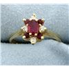 Image 1 : Ruby & Diamond Ring