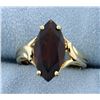 Image 1 : Garnet Marquise Large 14k Ring