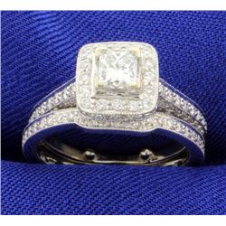 1.75ct Total Weight Bridal Set