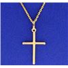 Image 1 : Cross Pendant with Chain