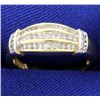 Image 1 : .4ct Total Weight Diamond Ring
