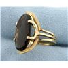 Image 2 : Smoky Quartz 14k Large Ring