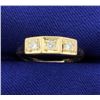 Image 1 : Vintage 3 Diamond 14k Ring