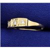 Image 2 : Vintage 3 Diamond 14k Ring