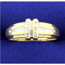 14K Diamond Band
