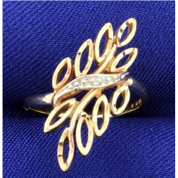 Diamond Fashion 10K Ring