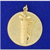 Image 1 : Golf Charm or Pendant