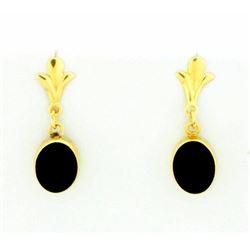 Onyx Dangle Earrings