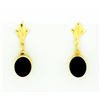 Image 1 : Onyx Dangle Earrings