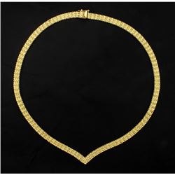 17.5 Inch Mesh Style Necklace