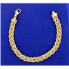 Image 1 : Double Rope Chain Bracelet
