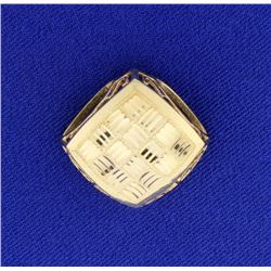 Diamond Cut Pendant for Omega or Necklace