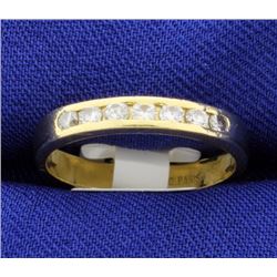 18k Diamond Band Ring