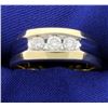 Image 1 : Men's 1/2ct Total Weight Diamond Ring