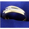 Image 2 : Men's 1/2ct Total Weight Diamond Ring