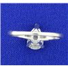 Image 4 : 1.85ct TW Pear Shape Diamond Ring