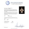 Image 3 : 0.90 ctw Black Diamond Cross Pendant - 18KT White Gold