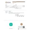 Image 6 : GIA Cert 20.96 ctw Emerald and Diamond Ring - 14KT White Gold