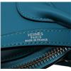Image 5 : Hermes Saint Cyr Blue Swift Calfskin Leather Bag
