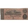 Image 1 : 1864 $5 Confederate States of America Bank Note