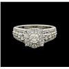 Image 2 : 2.13 ctw Diamond Ring - 14KT White Gold