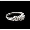 Image 1 : 0.25 ctw Diamond Ring - 14KT White Gold