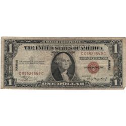 1935 $1 Hawaii Federal Reserve Note Currency