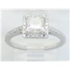 Image 5 : GIA Cert 1.03 ctw Diamond Ring - 14KT White Gold