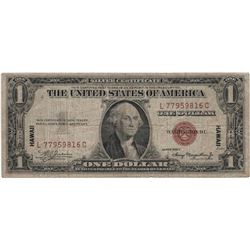 1935 $1 Hawaii Federal Reserve Note Currency