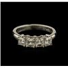 Image 1 : 1.52 ctw Diamond Ring - Platinum