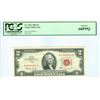 Image 1 : 1963 PCGS GN66PPQ $2 Red Seal Legal Tender Bank Note