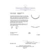 Image 3 : 0.26 ctw Tahitian Cultured Pearl and Diamond Necklace