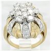 Image 4 : 2.00 ctw Diamond Ring - 14KT Yellow and White Gold