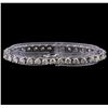 Image 2 : 10.35 ctw Diamond Tennis Bracelet - 14KT White Gold