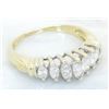 Image 9 : 0.78 ctw Diamond Ring - 14KT Yellow Gold