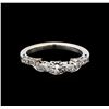 Image 2 : 0.25 ctw Diamond Ring - 14KT White Gold