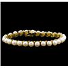 14KT Yellow Gold 5.5MM Pearl Bracelet