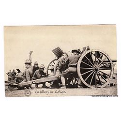 Firing A Cannon WWI