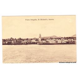 Ponta Delgada a Municipality of  Azores Portugal  Early 1900's