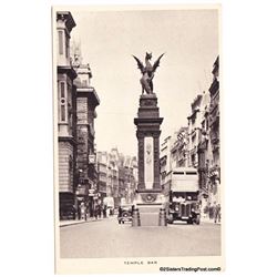 The Griffin at Temple Bar,  London, England UK  Early to Mid 1900's