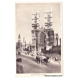 Westminster Abby London, England UK  Early to Mid 1900's