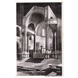 Westminster Cathedral The High Altar London, England UK  Mid 1900's