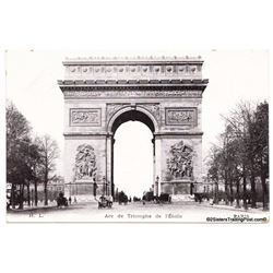 Famous Monument  Paris, France Early 1900's