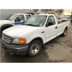 2004 FORD F-150 XL, 2 DOOR PU, WHITE, VIN # 2FTRF17294CA58755