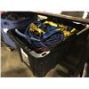 Image 2 : BIN OF HARNESSES & AIR HOSE