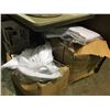 Image 1 : BOX OF PILLOWCASES & BOX OF MATTRESS COVERS