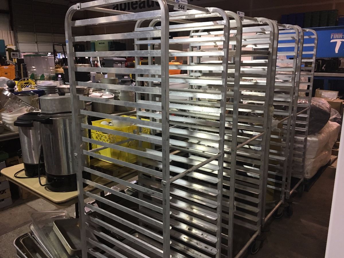 Proofing Rack Ph MOBILE STAINLESS STEEL PROOFING RACK - Able Auctions
