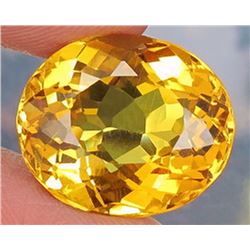 Natural Yellow Citrine 13.31 Carats - VVS